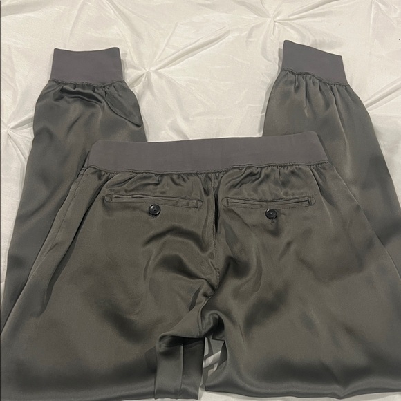 ATM Silk Green Jogger Pants Size XS - Picture 6 of 9